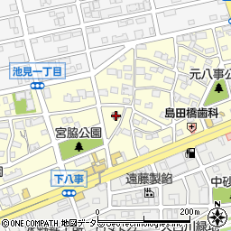 愛知県名古屋市天白区元八事2丁目48周辺の地図