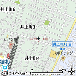豊田信用金庫井上支店周辺の地図