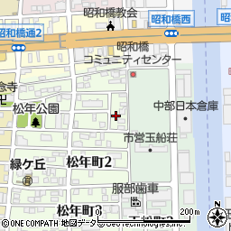 愛知県名古屋市中川区松年町1丁目67周辺の地図
