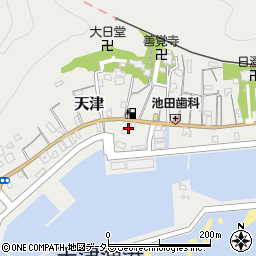 千葉県鴨川市天津1494周辺の地図