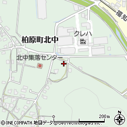 兵庫県丹波市柏原町北中189周辺の地図