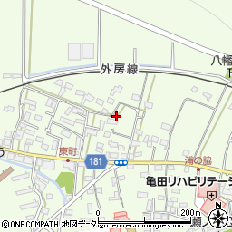 千葉県鴨川市東町周辺の地図