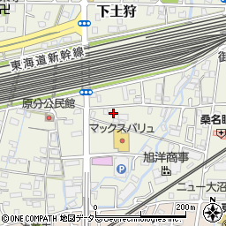 静岡県駿東郡長泉町下土狩381-1周辺の地図