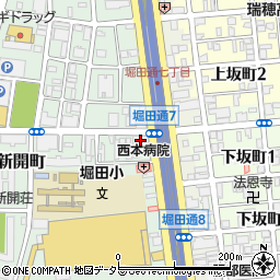 日本信託警備株式会社　中部支社周辺の地図