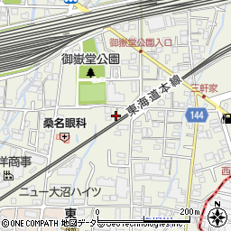 静岡県駿東郡長泉町下土狩189-2周辺の地図