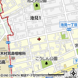 愛知県名古屋市天白区元八事1丁目185周辺の地図