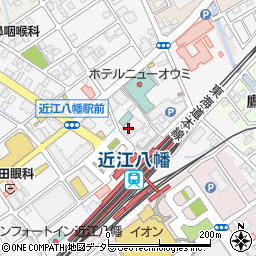 京都きもの学院近江八幡教室周辺の地図