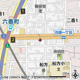 柳瀬株式会社名古屋営業所周辺の地図