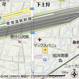 静岡県駿東郡長泉町下土狩381-8周辺の地図