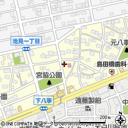 愛知県名古屋市天白区元八事2丁目53周辺の地図