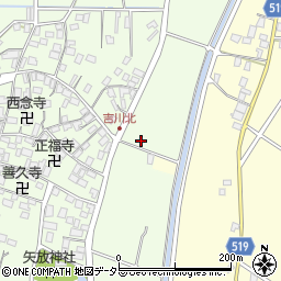 滋賀県野洲市吉川5425周辺の地図