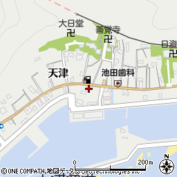 千葉県鴨川市天津1497周辺の地図