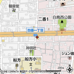 ヤングドライ熱田支店周辺の地図
