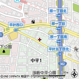 愛知県名古屋市天白区中平1丁目122周辺の地図