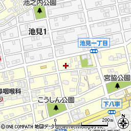 愛知県名古屋市天白区元八事1丁目207周辺の地図