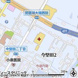 コメリハード＆グリーン堅田店周辺の地図
