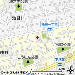 愛知県名古屋市天白区元八事1丁目204周辺の地図