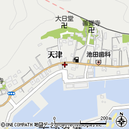 千葉県鴨川市天津1486周辺の地図