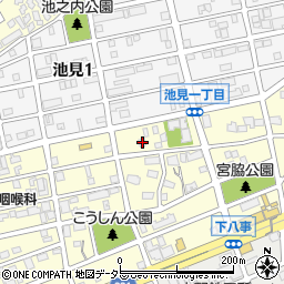 愛知県名古屋市天白区元八事1丁目205周辺の地図