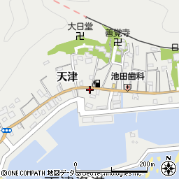 千葉県鴨川市天津1490周辺の地図