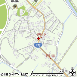滋賀県近江八幡市野村町900周辺の地図