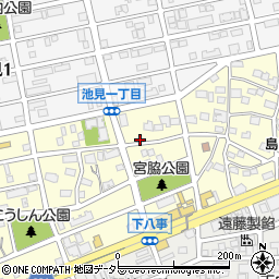 愛知県名古屋市天白区元八事2丁目12周辺の地図