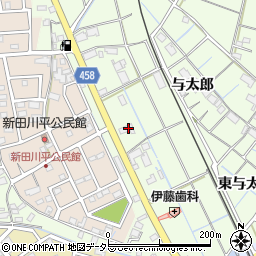 愛知県弥富市五之三町与太郎1430周辺の地図