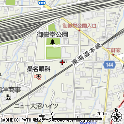 静岡県駿東郡長泉町下土狩166-2周辺の地図