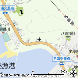 館山信用金庫天津小湊支店周辺の地図