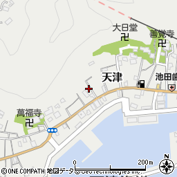 千葉県鴨川市天津1447周辺の地図