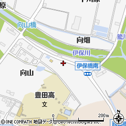 愛知県豊田市伊保町向山37周辺の地図