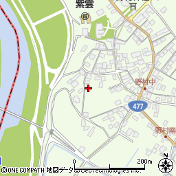 滋賀県近江八幡市野村町948周辺の地図