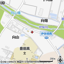 愛知県豊田市伊保町向山35周辺の地図