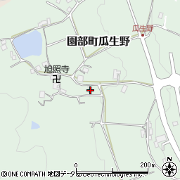 京都府南丹市園部町瓜生野東庄7周辺の地図