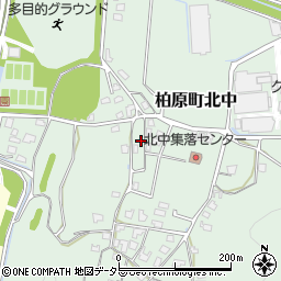 兵庫県丹波市柏原町北中479周辺の地図