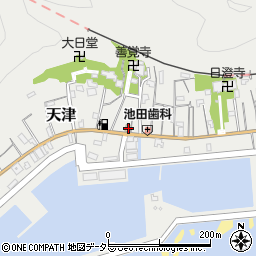 千葉県鴨川市天津1514周辺の地図