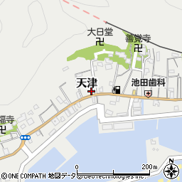 千葉県鴨川市天津1538-3周辺の地図