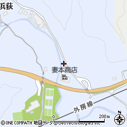 千葉県鴨川市浜荻371-1周辺の地図