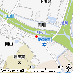 愛知県豊田市伊保町向山36周辺の地図