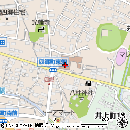 豊田市役所猿投支所周辺の地図