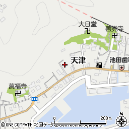 千葉県鴨川市天津1462周辺の地図