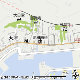 千葉県鴨川市天津1769周辺の地図