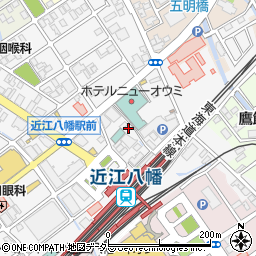 滋賀県近江八幡市鷹飼町1489周辺の地図