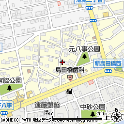 愛知県名古屋市天白区元八事2丁目119周辺の地図