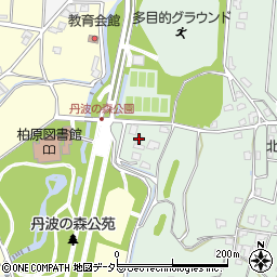 兵庫県丹波市柏原町北中627周辺の地図