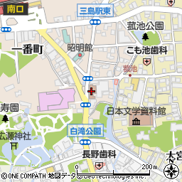 三島田方　勤労者福祉サービスセンター周辺の地図