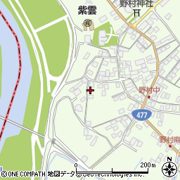 滋賀県近江八幡市野村町947周辺の地図