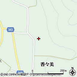 岡山県苫田郡鏡野町香々美473周辺の地図