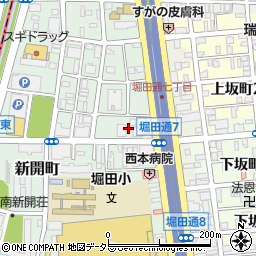 愛知県名古屋市瑞穂区新開町22周辺の地図