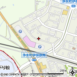 伊保原akippa駐車場周辺の地図